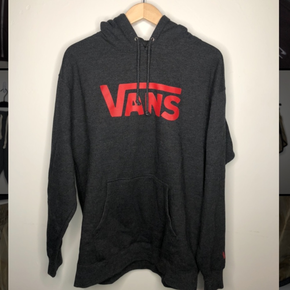 Vans grey hoodie